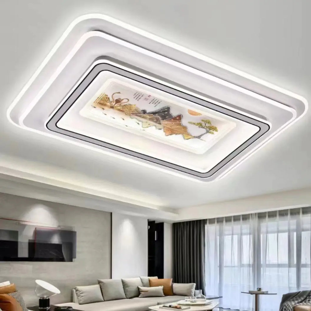 Smart LED Ceiling Light 360W - Modern Design