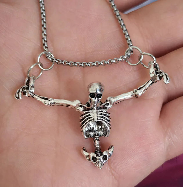 Halloween Skull Necklace - Retro Punk Style