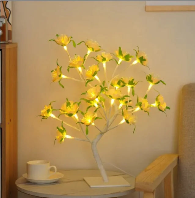 LED Rose Tree Lamp